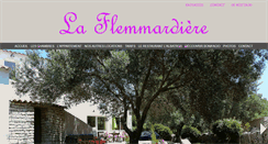Desktop Screenshot of la-flemmardiere.com